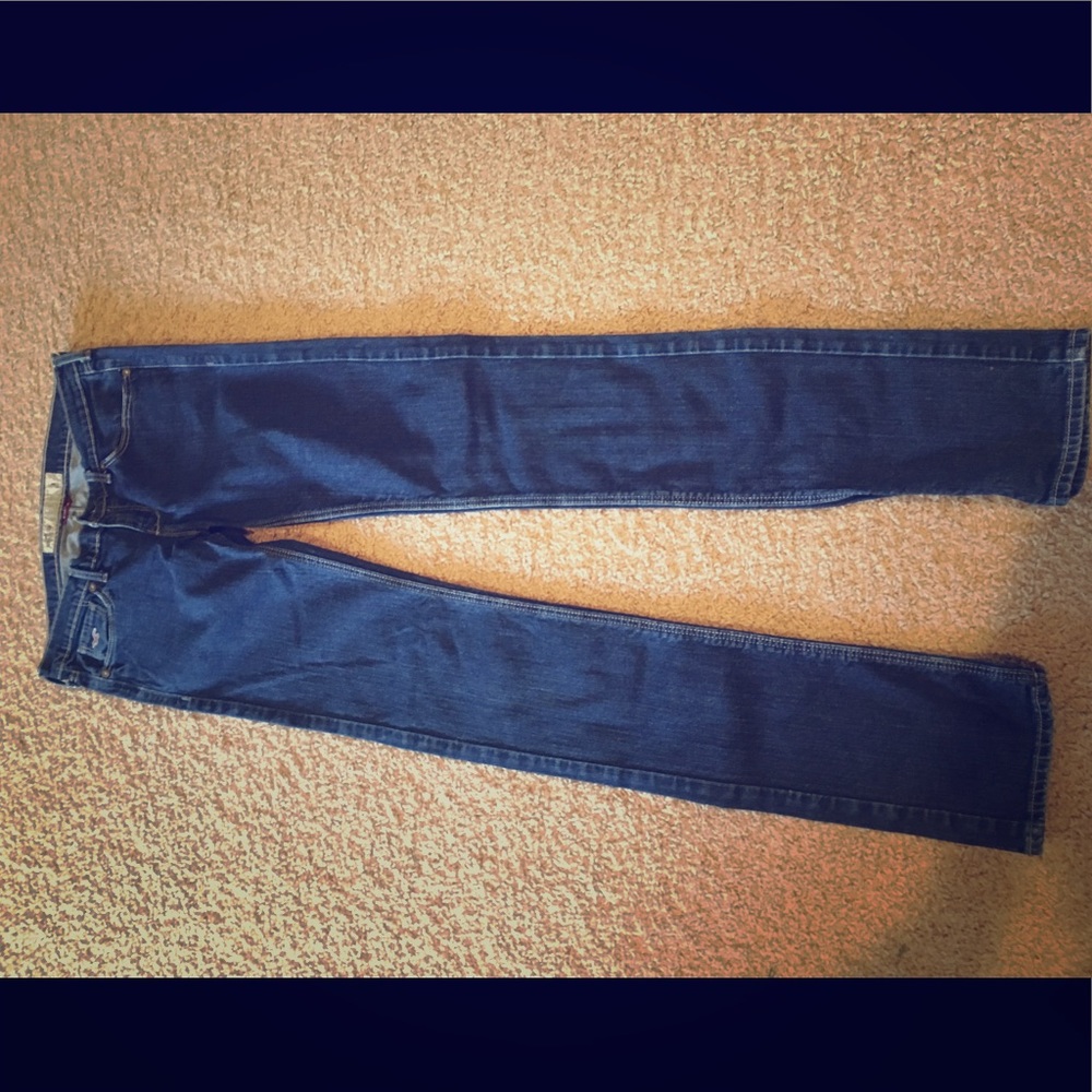 Hollister Dark Wash Stretch Skinny Jeans